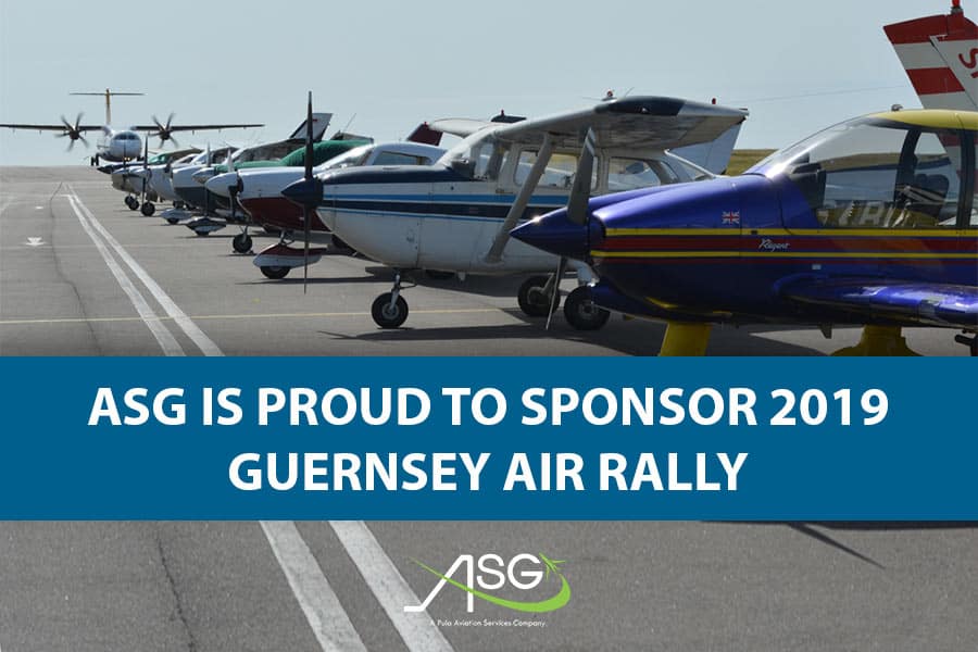 ASG is proud to sponsor 2019 Guernsey Air Rally