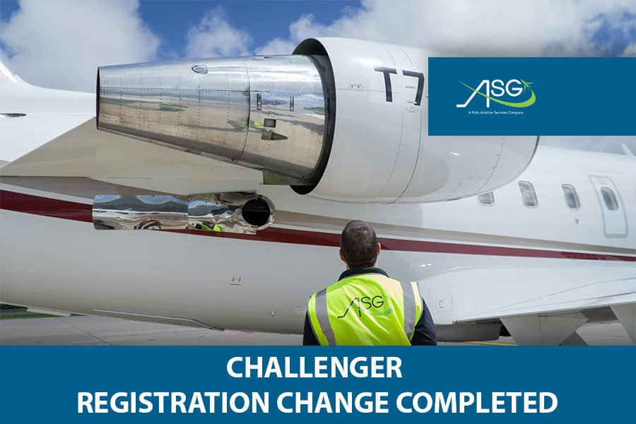Challenger Registration Change Completed